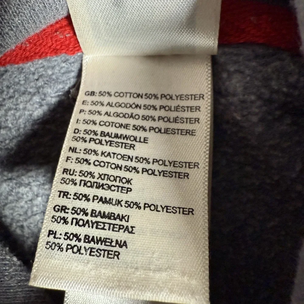The North Face Sweatshirt Mens Medium Gray Pullover Hoodie‎ Casual Preppy Logo